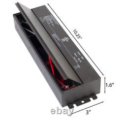24v 288w 3 channel 96w UL dimmable LED driver electronic+ ETL wall dimmer switch