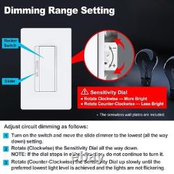 24v 288w 3 channel 96w UL dimmable LED driver electronic+ ETL wall dimmer switch