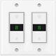 2pcs Smart Dimmer Light Switch Wifi In Wall Remote Control For Alexa Google Home