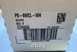 3 Pack Caseta PD-6WCL-WH-R Wireless Smart Wall/Celling Lights Dimmer Lutron NEW