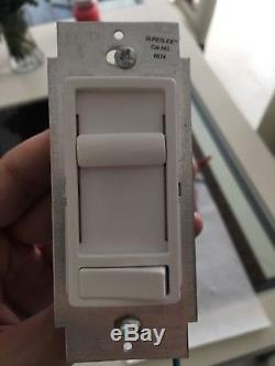 3-Way Decorator Slide Dimmer Light Switch in White