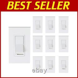 3-Way Dimmer Switch Pack Wall Plate Incl