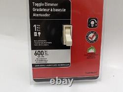 30 PC Pass Seymour T600LAV Toggle Dimmer 1P TradeMaster 600W 120V Light Almond