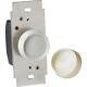 30 Pk Leviton White Ivory 3 Way Push On-off Rotary Dimmer Switch C40-06683-0iw