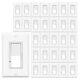 30pk Dimmer Light Switch Single Pole/3-way For 150w Dimmable Led / Cfl Lights