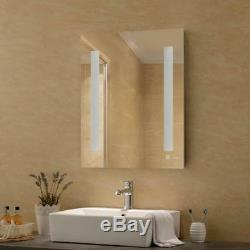 36 x 36 LED Bathroom Lighted Mirror, Defogger & Dimmer, On/Off Touch Switch &