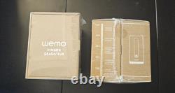 4 Count WeMo F7C059 Dimmer Wi-Fi Light Switch For Amazon NEW