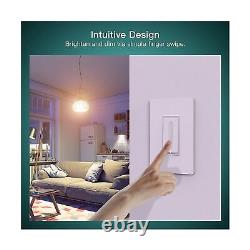 4 Pack Smart Dimmer Switch + 4 Pack Smart Light Switch Bundles