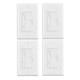 4 Pack White 0-10v Dimmer Switch For Led Lights