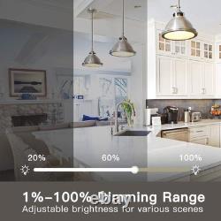4 Smart Light Dimmer Switches with Voice Control Easy Setup & Automation