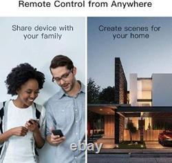 4 Smart Light Dimmer Switches with Voice Control Easy Setup & Automation