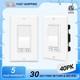 40pk Easy Install 3 Way / Single Pole Led Dimmer Switch No Neutral Wire 120v Etl