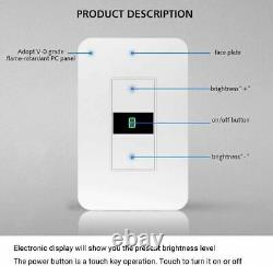 4Pack Smart Dimmer Light Switch works with alexa google home Neutral Wire Needs