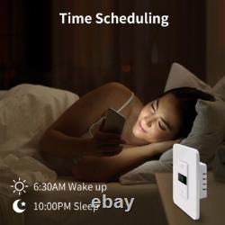 4Pack Smart Dimmer Light Switch works with alexa google home Neutral Wire Needs