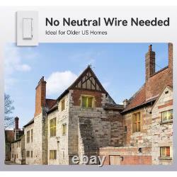 5 Amp Digital Dimmer Light Switch Single Pole/3 Way Switch for Dimmable LED/CFL