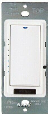 (5) Legrand WATTSTOPPER LMDM-101 DLM Dimming Wall Switches (White)
