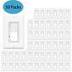 50 Packs Single Pole / 3-way Decora White Dimmer Switch 15a 120v Etl Listed