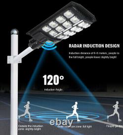 5pcs Integrated All In One LED Solar Street Light Road Lamp Outdoor With Remote