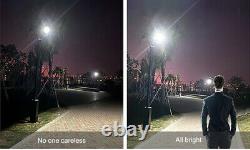 5pcs Integrated All In One LED Solar Street Light Road Lamp Outdoor With Remote