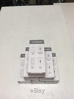 (6) LC&D Lighting Controls Chelsea 4 Button Digital Light Switch An Acuity Brand