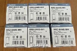 (6) Lutron RRD-8ANS-WH RadioRA2 Dimmer Switches -BRAND NEW! Shipping Included
