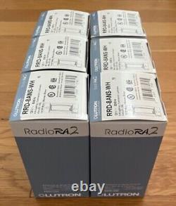(6) Lutron RRD-8ANS-WH RadioRA2 Dimmer Switches -BRAND NEW! Shipping Included