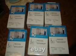 6 NEW SEALED Lutron Caseta Remote & Wall Mounting Kit PJ2W-P2B-WH-R