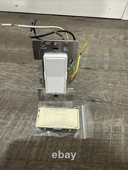 62- New Leviton 16383-WI Universal Dimmer. Single Pole Or 3 Way. White