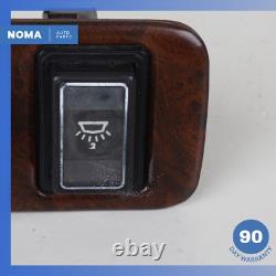 84-91 Jaguar XJS HE Series 2 Dash Map & Interior Light Switch Set with Bezel OEM