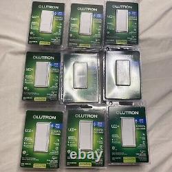 (9 pcs) Lutron Sunnata LED+ Touch Dimmer White (STCL-153MH-WH)