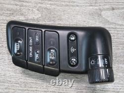 90-91 Nissan Z32 300zx Headlight Fog Light Cruise Defrost Dimmer Switch Oem