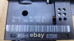 99-00 Vw Eurovan T4 Headlight Light Dimmer Switch 7d0941531a Oem No Fog Light