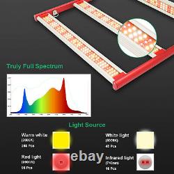 AGLEX 240W LED Grow Light Full Spectrum 4Bars for Indoor Plants Commercial