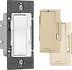 Adjustable 0-10v Dimmer Switch With Interchangeable Faceplates White/ivory