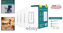 Adjustable Dimmer Light Switch 4 Pack for LED, CFL, & Incandescent Bulbs Adjustable Dimmer Light Switch 4 Pack for LED, CFL, & Incandescent Bulbs