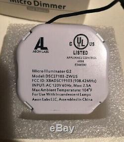 Aeotec Z-Wave Micro Dimmer 2nd edition! Smart Lighting Switch Control(NEW!)
