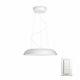 Amaze 4023330p7 Hue Led Pendant Light With Dimmer Switch All White