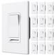 Amico 12 Pack Light Dimmer Switch, No Neutral Wire, Single Pole Or 3-way, For