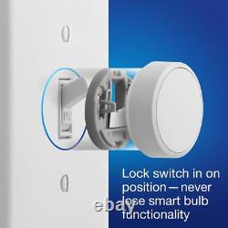 Aurora Smart Bulb Dimmer Switch 2 Pack for Philips Hue Smart Bulbs White