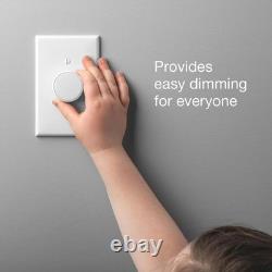 Aurora Smart Bulb Dimmer Switch for Philips Hue Smart Bulbs White