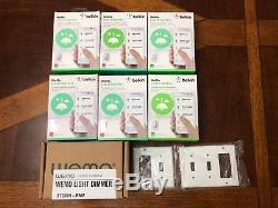 Belkin Wemo Light Switch (new) 6 and Dimmer (refurbished) 1