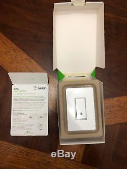 Belkin Wemo Light Switch (new) 6 and Dimmer (refurbished) 1