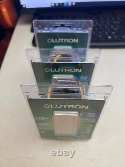 Brand New Lutron (STCL-153MH-WH) Sunnata Touch Dimmer Set of 3