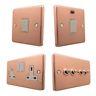 Bright Copper Cbcw Plug Sockets, Light Switches, Dimmers, Cooker, Tv, Fuse