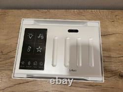 Brilliant 4-Light Smart Home Control Switch Panel Dimmer BHA120US-WH4