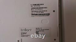 Brilliant All-in-One Smart Home Control 3 Gang -Light Switch Panel, dimmer, NIB