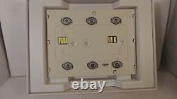 Brilliant All-in-One Smart Home Control 3 Gang -Light Switch Panel, dimmer, NIB