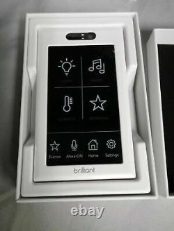 Brilliant Smart Home Control (Replaces a 1-gang Light Switch Panel) BHA120US-WH1