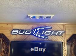 Bud light Lighted Sign With Dimmer Switch Anheuser-Busch