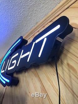 Bud light Lighted Sign With Dimmer Switch Anheuser-Busch